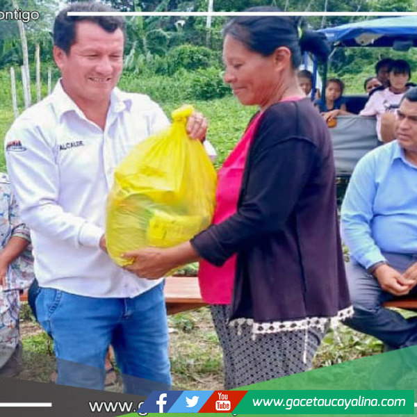 Municipalidad de Tahuania Distribuye Alimentos en Sempaya durante Aniversario