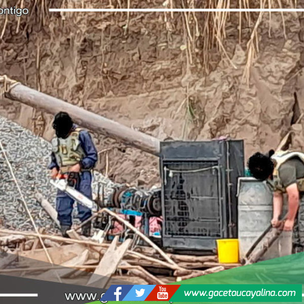 Loreto: Datem del Marañón abarrotado de dragas ilegales