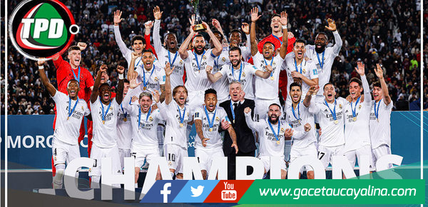 Real Madrid se consagró por octava vez en su historia como el campeón del Mundial de Clubes