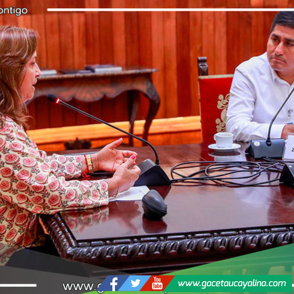 Dina Boluarte dialoga con gobernador de Junín para atender necesidades regionales 