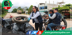 Gobierno Regional realizó jornada de eliminación de criaderos del zancudo trasmisor del dengue 