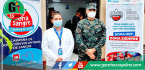EsSalud Ucayali y Marina de Guerra del Perú realizan campaña de donación de sangre 