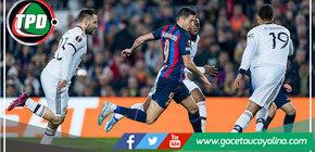 Barcelona empató 2-2 con Manchester United por los play-offs de la Europa League