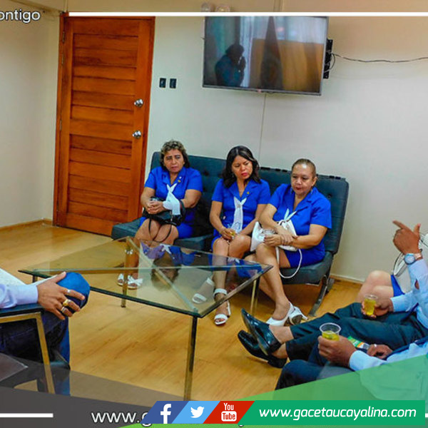 Alcalde de Manantay se reunió con el director del Cetpro Cesar Vallejo