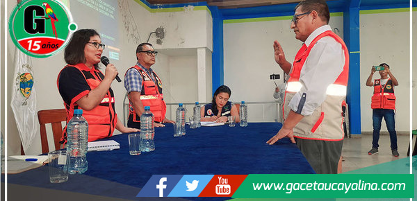 En Contamana juramentó la Plataforma Provincial de Defensa Civil