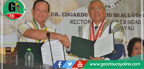 El municipio de Atalaya suscribe convenio con Universidad Nacional de Ucayali para inicio de la CEPRE UNU