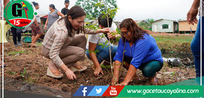 MPCP lideró jornada de limpieza y reforestación en cauce natural indoamérica con motivo del día de los humedales 