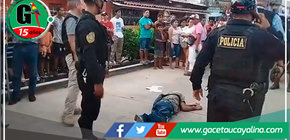 Asesinan a persona tras ser asaltado en la zona urbana de la ciudad de Pucallpa