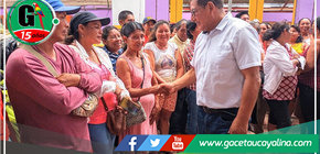 Alcalde Rodolfo Lovo Tello sostuvo reunión con la Asoc. del Mercado Señor de los Milagros en Contamana