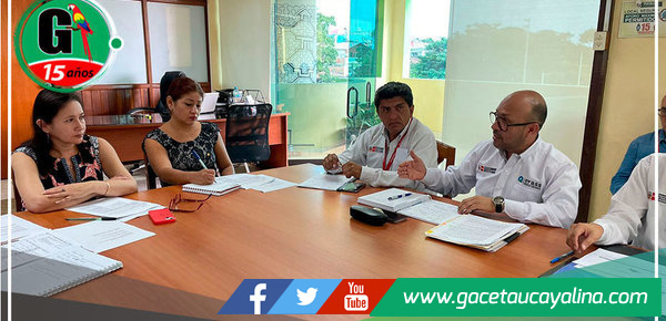 Otass articula esfuerzos con municipio provincial para mejorar servicios de saneamiento en Pucallpa