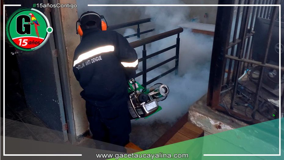 Una vez más fumigan y eliminan criaderos de zancudos en el Penal de Pucallpa