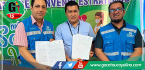 EsSalud Ucayali firma convenio de prestaciones médicas en beneficio de trabajadores de Caja Piura