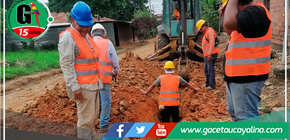 Más familias se benefician con trabajos realizados por EMAPACOP S.A.