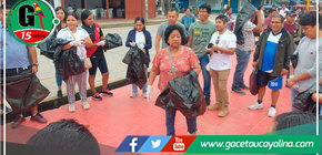 Cientos de objetos inservibles se recolectaron en la primera campaña para prevenir el Dengue