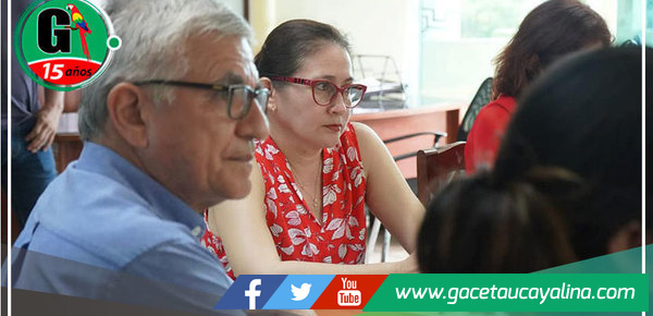 Alcaldesa lideró reunión con vivienda para priorizar proyecto integral de agua para Pucallpa