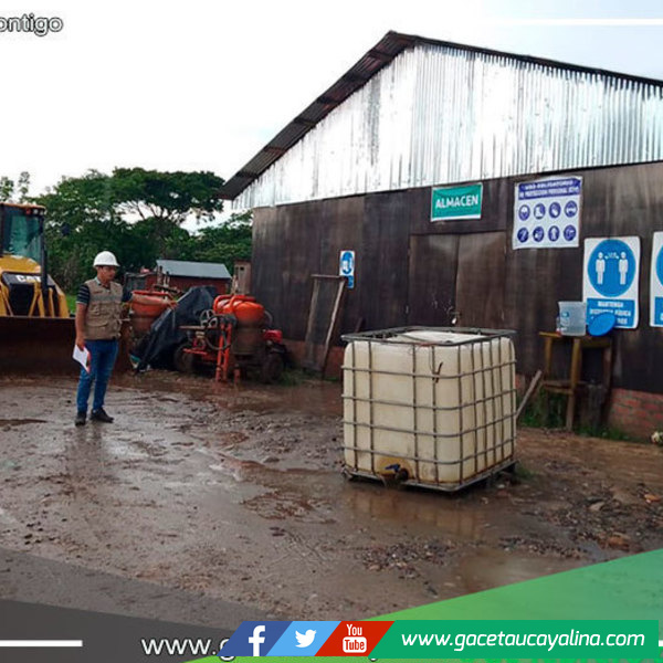 Gerencia de Obras visitó obra de construcción de agua en Caserío Santa Rosa Atalaya