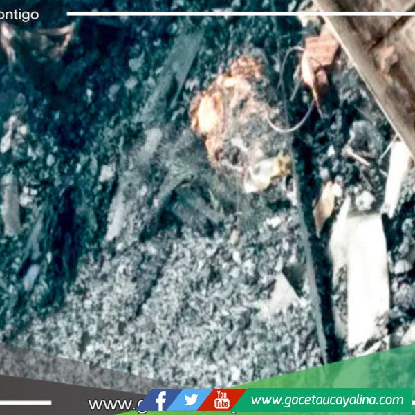 Fallece mujer de 49 años en incendio en la ciudad de Pucallpa