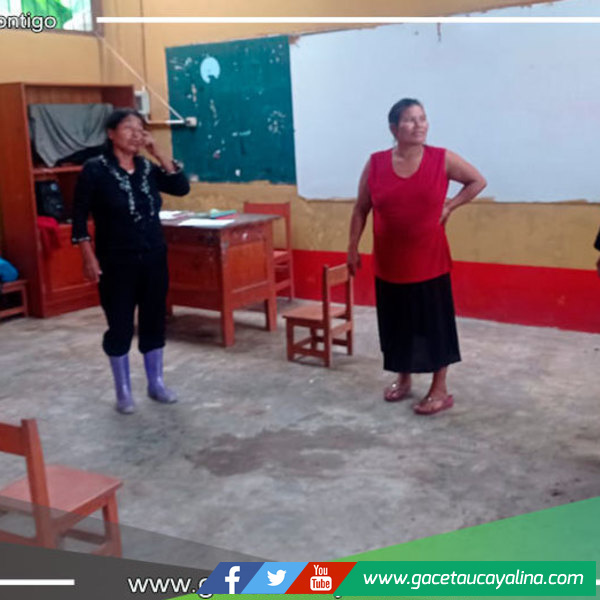 Defensa civil realiza visita a Instituciones Educativas para conocer estado situacional de sus ambientes en Atalaya