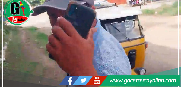 Satipo: Un sujeto amenaza a periodista con quitarle su cámara y denunciarle por grabarle