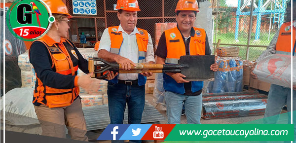 GOREU entregó 34 toneladas de ayuda humanitaria a municipalidad de Padre Abad 