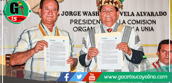 Realizan firma de convenio interinstitucional entre la Municipalidad de Atalaya y la UNIA