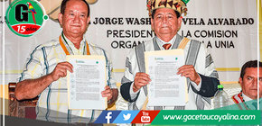 Realizan firma de convenio interinstitucional entre la Municipalidad de Atalaya y la UNIA