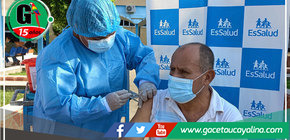 EsSalud Ucayali continúa proceso de aplicación de dosis de refuerzos de la vacuna bivalente contra el COVID-19