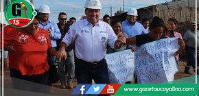 Gambini escuchó pedido de comerciantes y anuncia arreglo de calles del Mercado Mayorista  