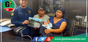 Nacen los dos primeros bebés a bordo de la PIAS Yavarí en comunidad nativa de Loreto 