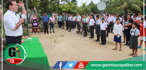 Gambini anuncia proyecto de construcción de la I.E. Reverendo Padre José Ignacio Aguirrezabal