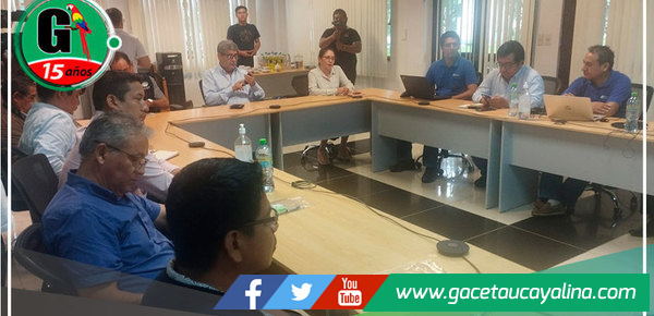 Alcaldesa Janet Castagne logra compromiso de Electro Ucayali para electrificación de AA.HH. 