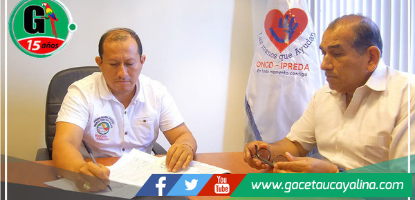 ONG “Las Manos que Ayudan de Corazón” firma convenio con Gerencia Territorial de Atalaya 