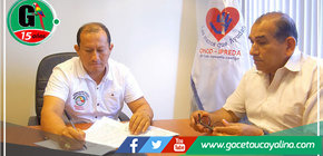 ONG “Las Manos que Ayudan de Corazón” firma convenio con Gerencia Territorial de Atalaya 
