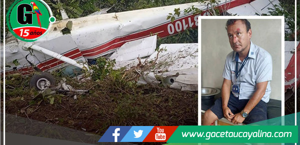 Se despistó avioneta al intentar aterrizar en aeródromo informal en Loreto