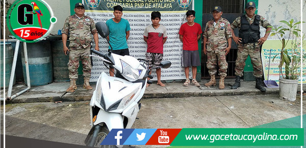 Serenazgo y PNP de Atalaya recuperan motocicleta lineal robada 