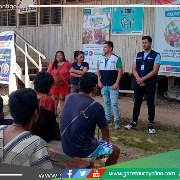 Inicia campaña de salud "Unidos por una salud mejor" en las comunidades nativas del distrito de Yurúa 