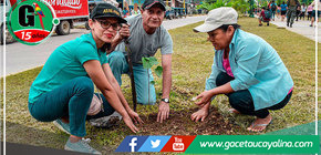 A través del programa EDUCCA, realizan siembra de plantas ornamentales en Alameda de Atalaya