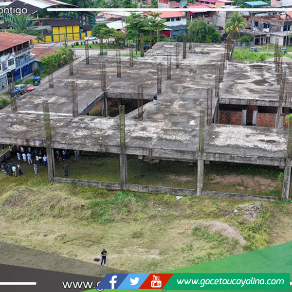 Reiniciarán los trabajos para culminar la obra del mercado modelo de Aguaytía  