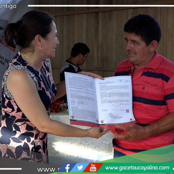 Más de un centenar de títulos de propiedad serán entregados en beneficio de vecinos del A.H. Bena Jema 