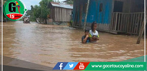 Se inunda comunidades del distrito loretano de Manseriche 