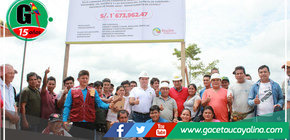 Inician construcción de la segunda etapa de proyecto de drenaje fluvial en Curimaná