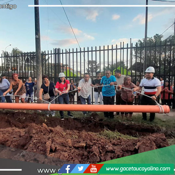 MPCP Inicia mejoramiento de redes en inmediaciones del parque Jorge Chávez en Callería  