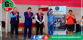 Alcalde de Manantay participó en la actividad de la Odecma Ucayali “La queja que mejora la justicia” 