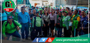 Alcaldesa de Coronel Portillo se reunió con trabajadores de maestranza y limpieza pública  