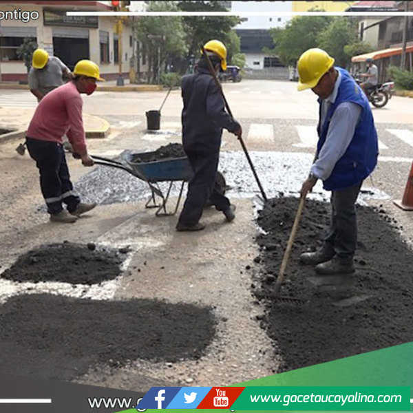 MPCP Iniciará mejoramiento de asfaltado de calles en el centro de la ciudad  