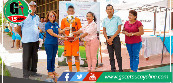 Regidores participaron de Final del Mundialito del Centro de Rehabilitación Juvenil de Pucallpa