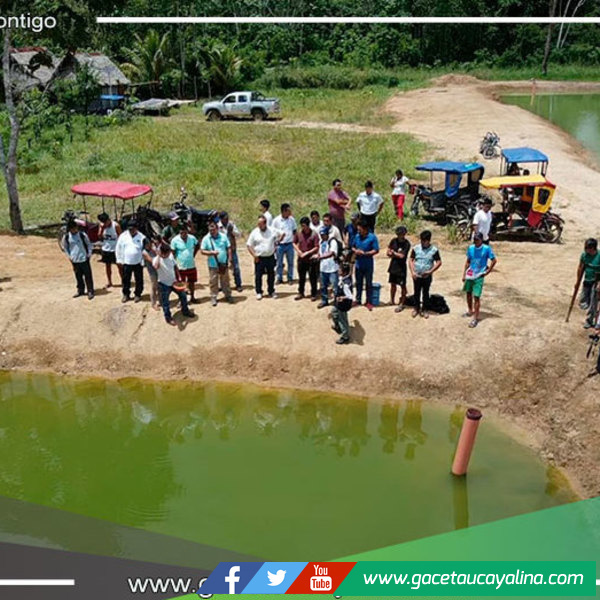 Realizan asistencia técnica a Piscicultores del Centro Poblado de Maldonadillo