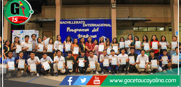 Jóvenes egresados del COAR recibieron bachillerato internacional 