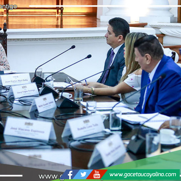 Alcalde de la Provincia de Ucayali se reúne con presidenta de la República 