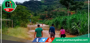 44 distritos de la Selva se encuentran en riesgo por lluvias intensas 